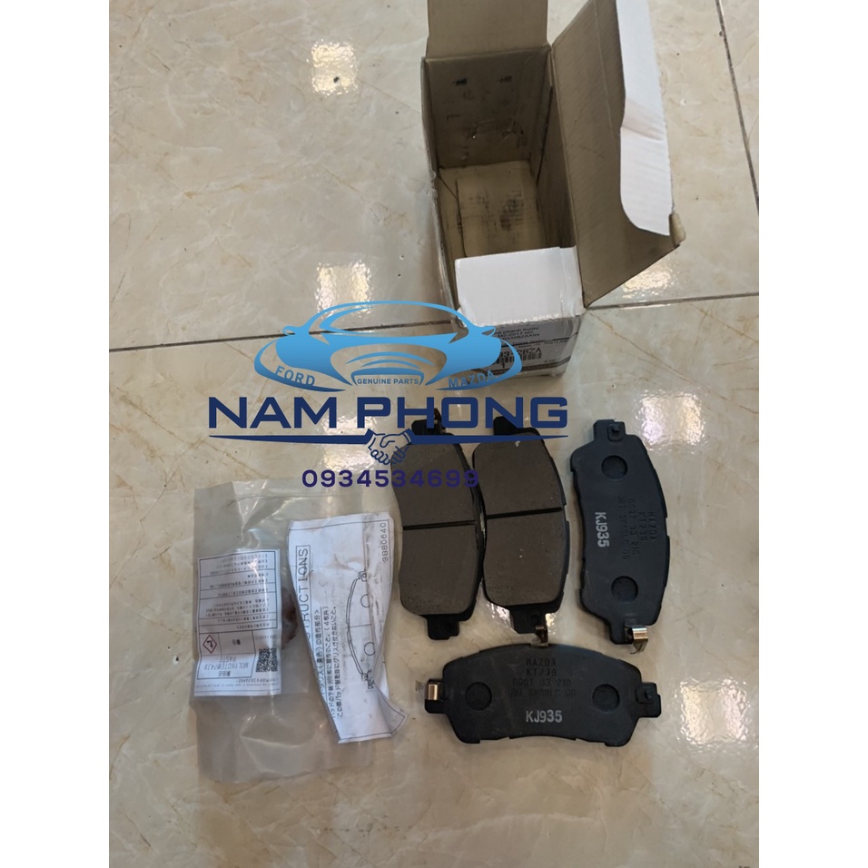 Má phanh trước Mazda 2 2017-2019 xịn - DAY63328ZAXIN
