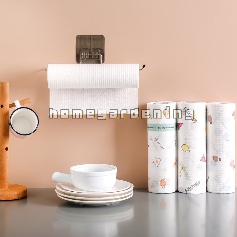 Cuộn 50 Khăn Lau Chén Dĩa Dùng Một Lần Tiện Dụng