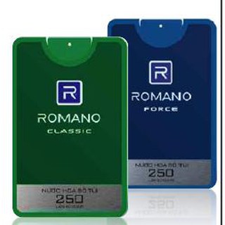 Nước Hoa Bỏ Túi Romano 18ml - 250 lần xịt