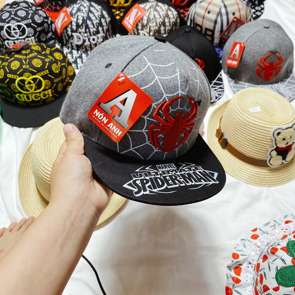 mũ nón snapback phong cách hiphop thể thao khỏe đẹp cho bé