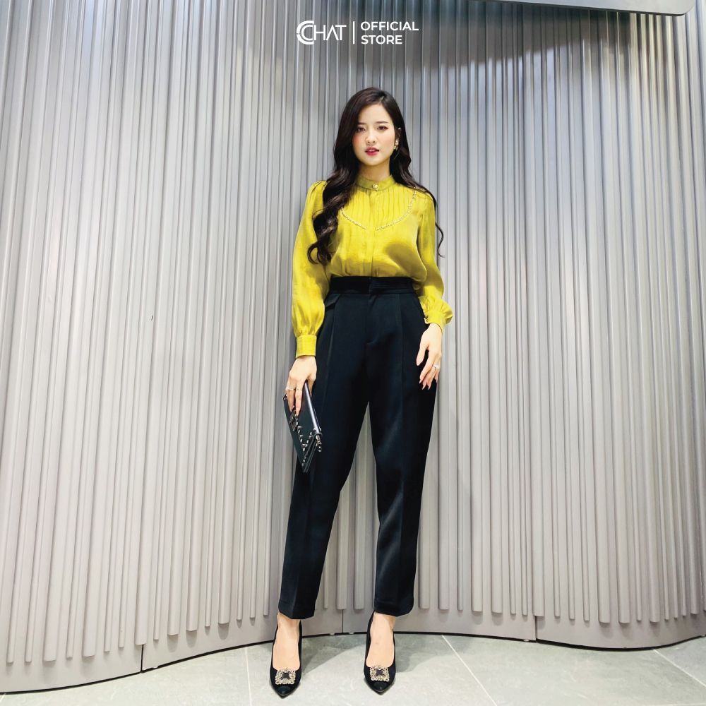 Quần cạp diễu ly CChat Clothes