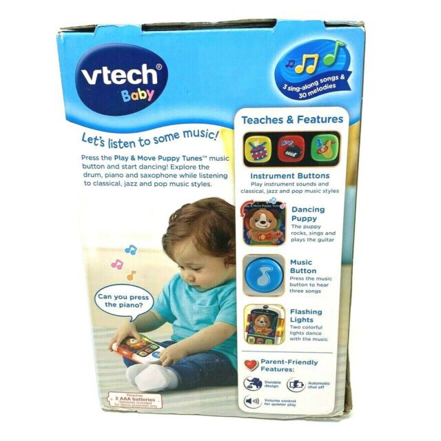 Đồ Chơi Trẻ Em Vtech 80508400 Puppy Tunes Máy Nghe Nhạc Cún Con