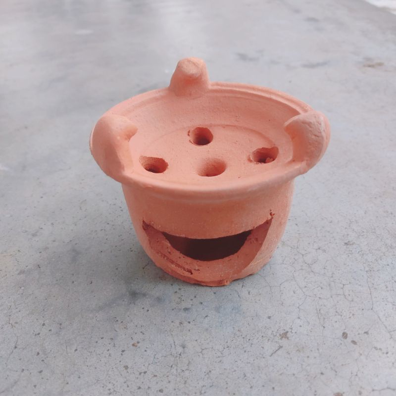Lò đất nung mini lò đất nấu ăn cho bé có thể nấu thật - Ảnh thật tại shop - Hàng thủ công xứ Nẫu