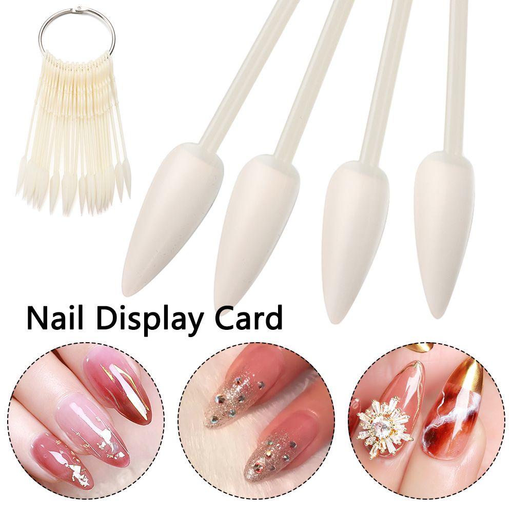 XIANTIN Set 24 Giá Đỡ Trưng Bày Nhẫn Màu Sắc Tự Nhiên