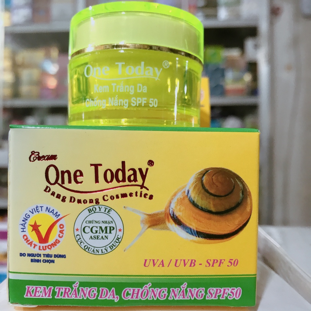 Kem ốc sên One today 8g ngừa nám tàn nhang đồi mồi tái tạo da