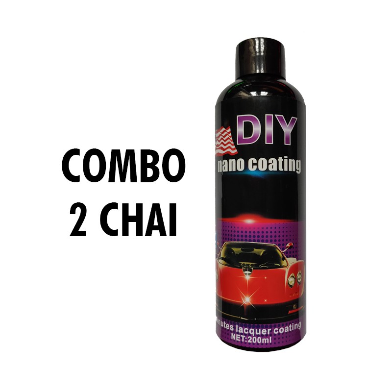 [GIÁ SỐC 2 CHAI] Dung dịch Phủ Nano xe ô tô - Chống Nước, Bụi Bẩn, Tăng Độ Bóng cho Sơn xe Hơi - Công nghệ MỸ - DORIST