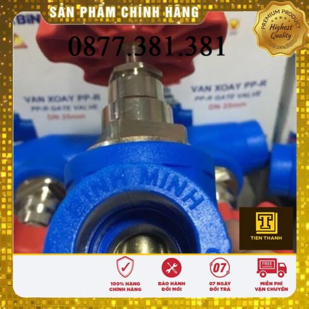 Van xoay PPR Bình Minh phi 20, 25, 32 Cam Kết Chính Hãng