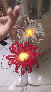 đèn cổ trang trang trí như hình