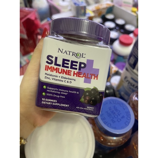 Kẹo đẹp da ngủ ngon Natrol sleep beauty melatonin