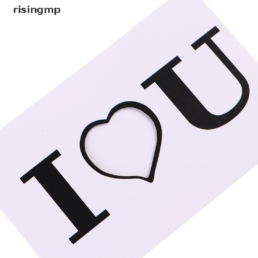 [risingmp] Flick The Heart Magic Tricks Flick Finger the Heart Appearing Card Magic Props ♨HOT SELL