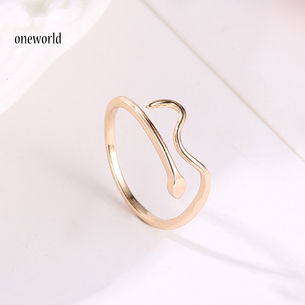 Nhẫn Gợn Sóng Nước Điều Chỉnh Được Thời Trang Cho Nữ