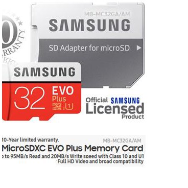 Samsung Thẻ Nhớ Microsd Evo Plus 32gb | BigBuy360 - bigbuy360.vn