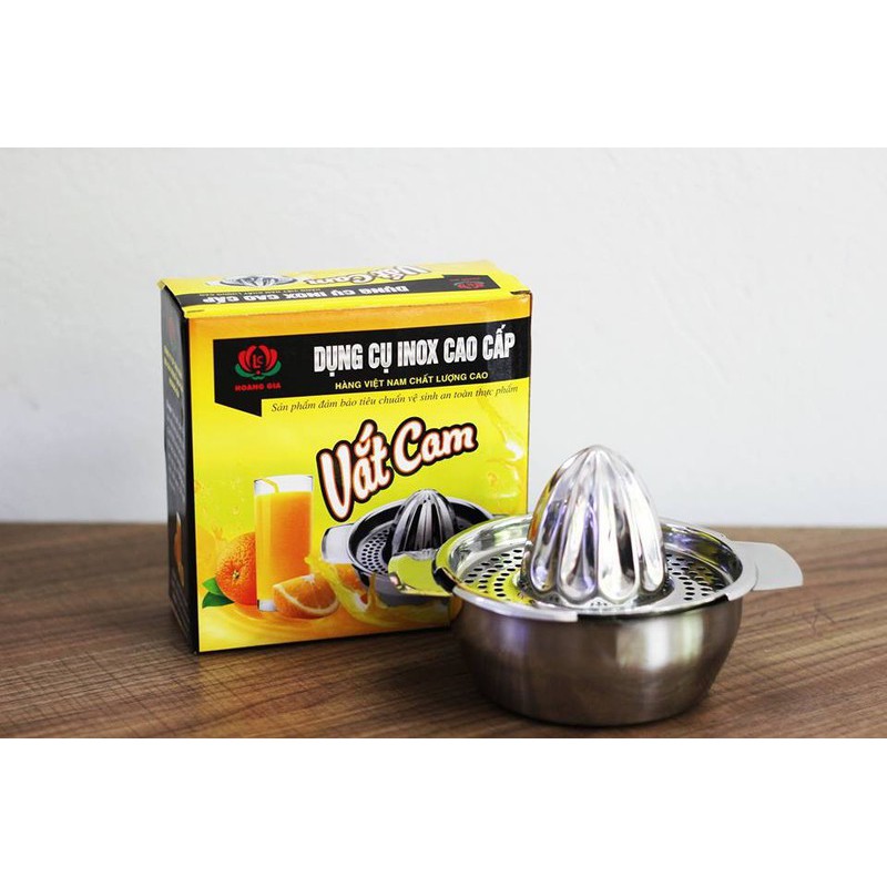 DỤNG CỤ VẮT CAM INOX CAO CẤP