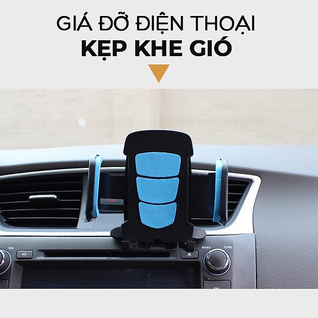 Giá đỡ điện thoại kẹp khe gió