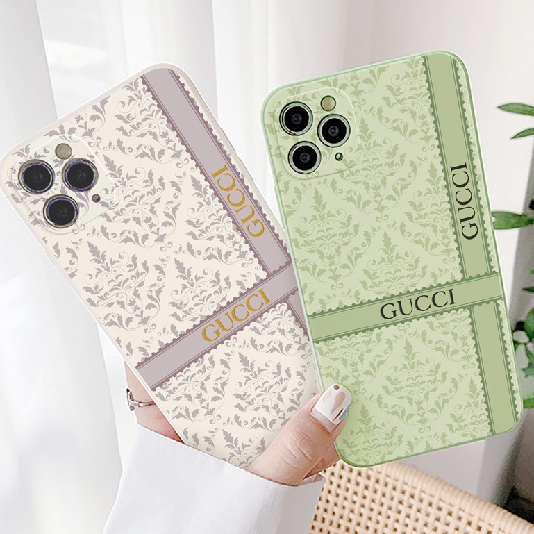 Ốp lưng IPhone Guuchi cạnh vuông 🔸6/6plus/6s/6splus/7/7plus/8/8plus/x/xr/xs/11/12/13/14/pro/max/plus/promax BVC318