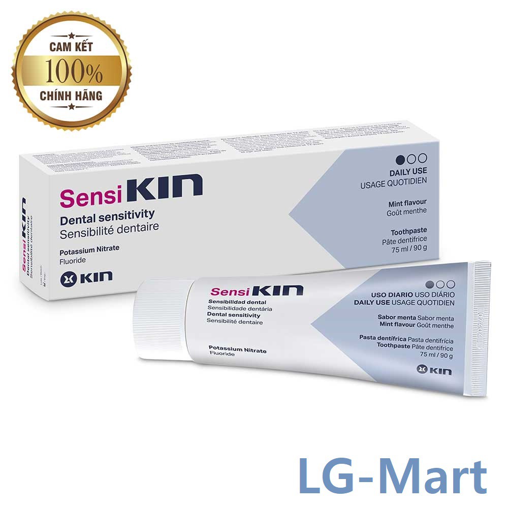 Kem đánh răng Sensi Kin dành cho răng nhạy cảm giảm ê buốt