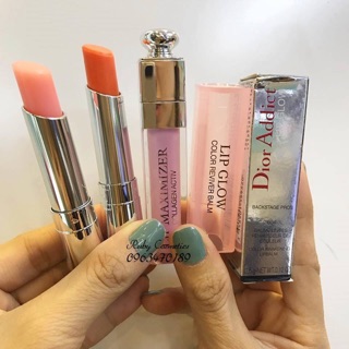 Son Dưỡng Dior Addict Lip Glow Pháp (Pink - Coral - Lilac-Berry - Rosewood)