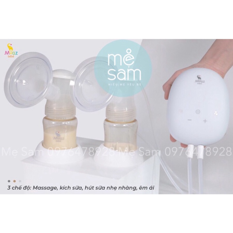 Máy hút sữa điện đôi Moaz bebe MB-029