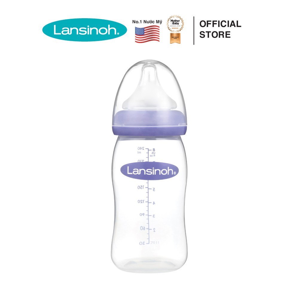 Bình sữa Lansinoh 160ml / 240ml