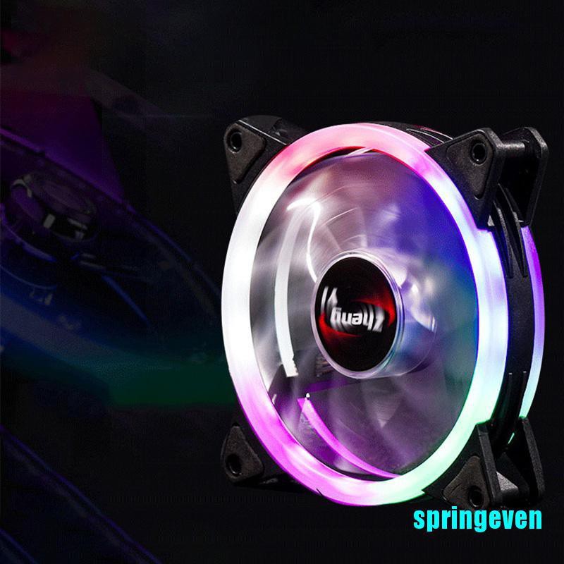 Quạt Tản Nhiệt Có Đèn Led Rgb 12cm Dc 12v Cho Pc Cpu