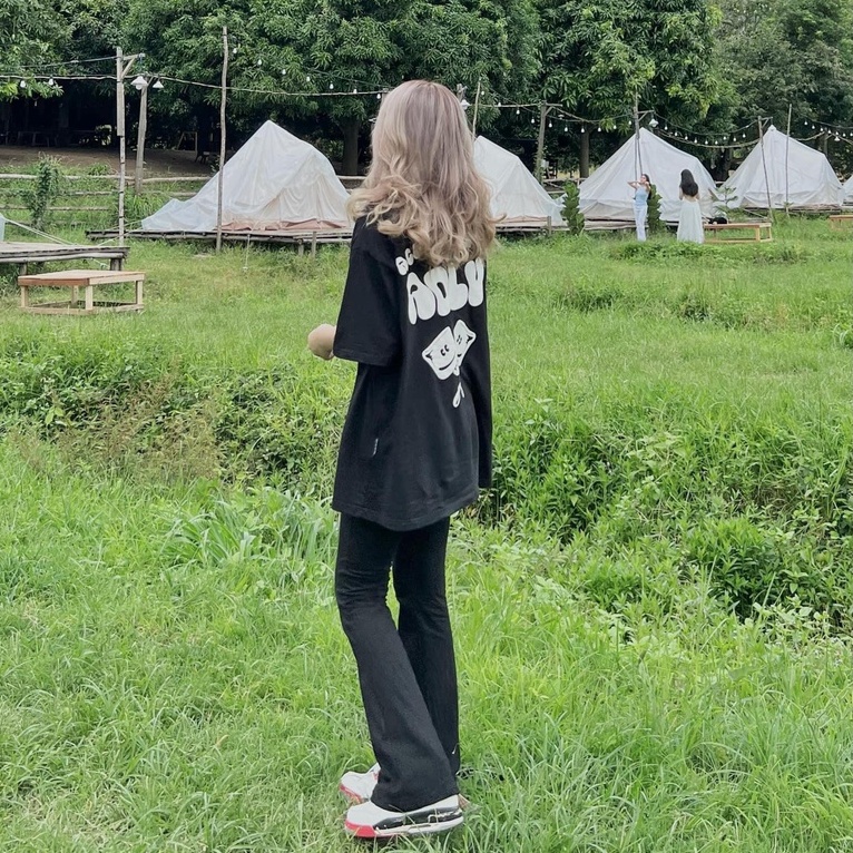 Áo Thun Unisex MarshMallow In Nổi - Form Oversize Hot Trend | THE BOX STUDIO