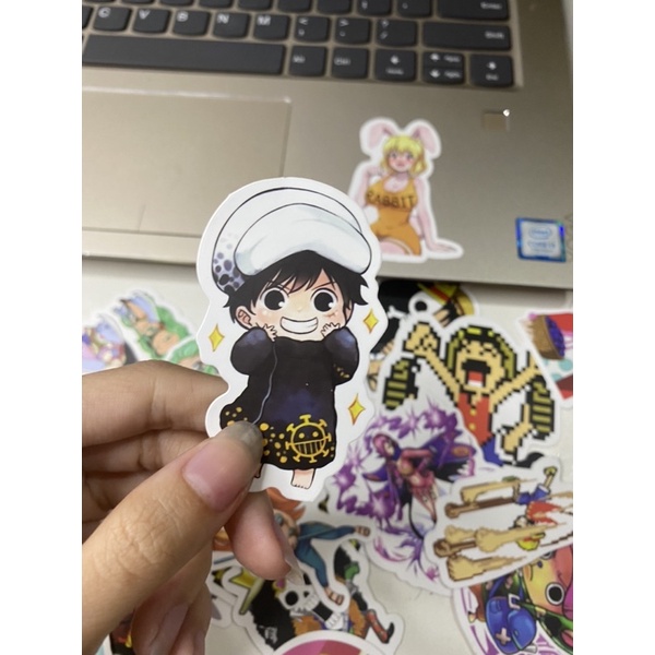 STICKER ANIME - One Piece - Demon Slayer - TOKYO RVENGER - Chainsaw manNGẪU NHIÊN
