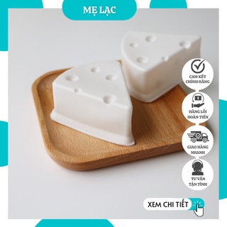 Khuôn silicone hình phô mai làm bánh, đậu hũ, panna cotta cho bé