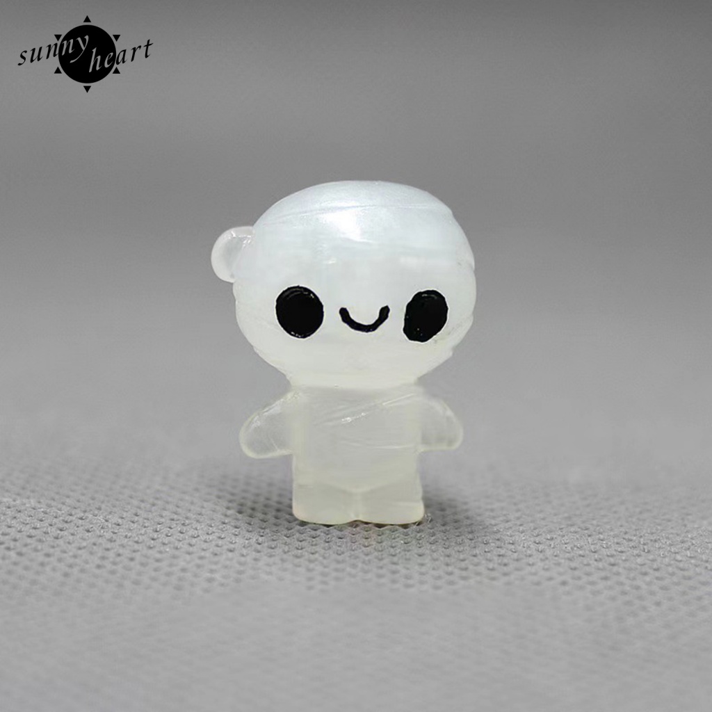 Set 8 Đồ trang trí Con Ma Dạ Quang Dùng Để Trang Trí Halloween Tiện Dụng