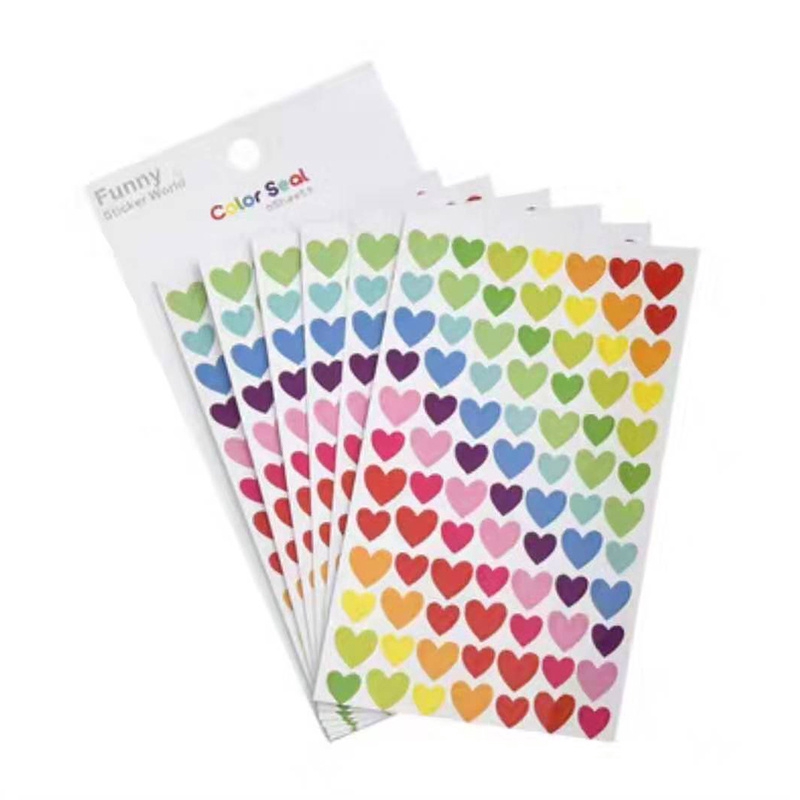 Bộ 6 tấm miếng dán trang trí niêm phong dễ thương tiện lợi