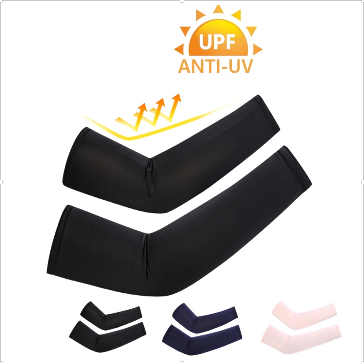 Ống tay chống nắng unisex vải lụa băng co dãn 4 chiều dùng cho xe đạp, câu cá ngoài trời