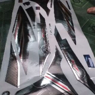 Tem rời crom dán xe ex 135