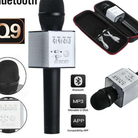 ❅ Loa BLUETOOTH Không Dây Q9 Hát KARAOKE ☼