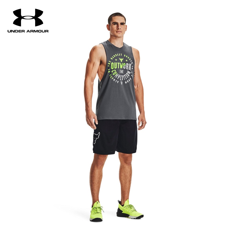 Áo ba lỗ thể thao nam Under Armour Graphic Project Rock Outwork - 1363556-012