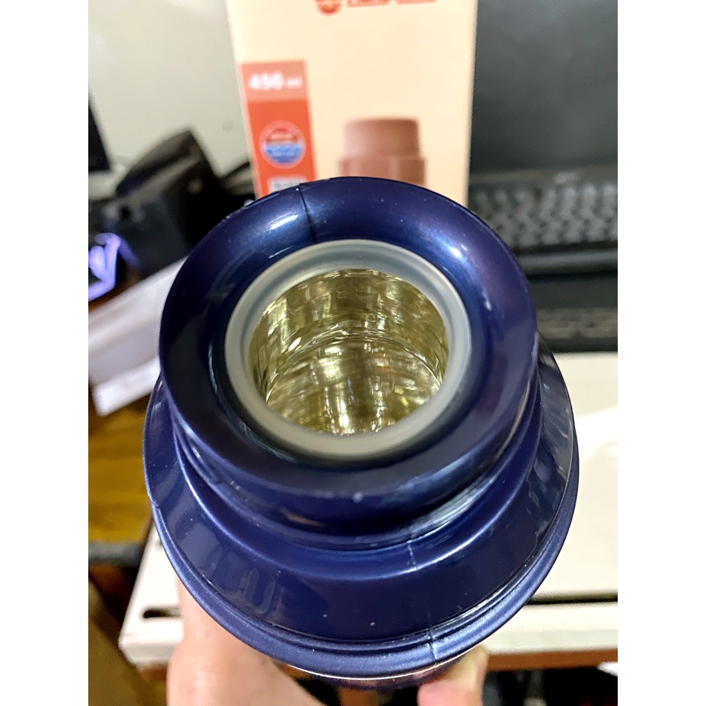 Phích nước mini 450mL rạng đông công nghệ ủ ấm giữ nhiệt nóng lên đến 12h và giữ lạnh lên đến 24h- TaMidi