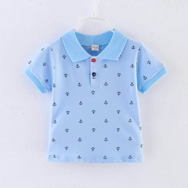 ( Kèm deal 0đ)Áo thun cổ bẻ Polo Likids xuất Nhật cho bé