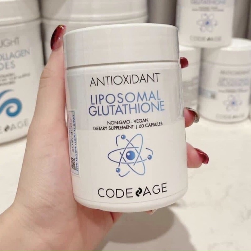 Viên Uống Hỗ Trợ Trắng Da Code Age Liposomal Glutathione 60 Viên