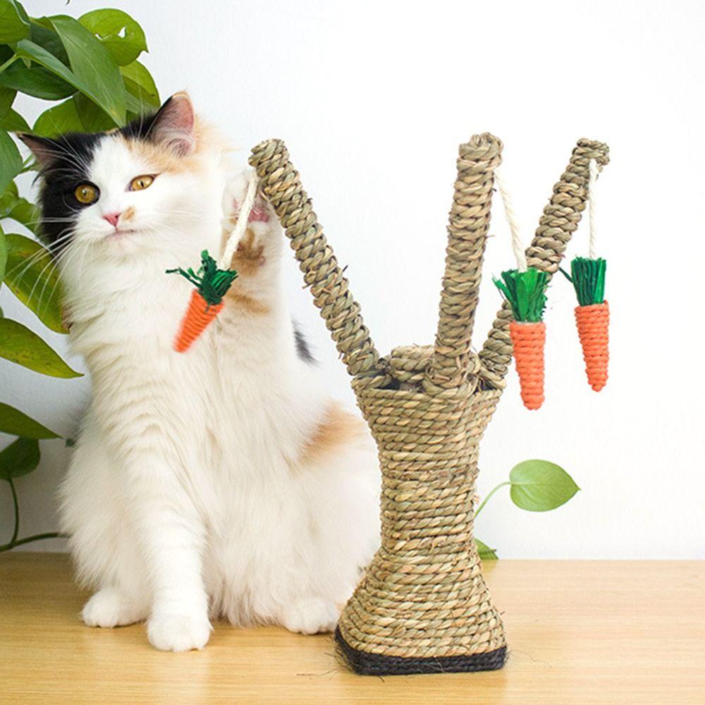 Norman Đồ Chơi Gặm Nướu Hình Thỏ Đan Mây Cà Rốt Làm Sạch Răng Cho