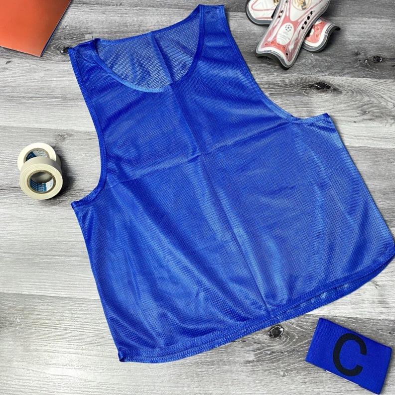 Combo 10 áo Bib, áo tập bóng đá, đá bóng, thể thao, chia đội, free size nhiều màu sắc.