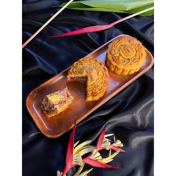 COMBO 2 BÁNH TRUNG tHU KINH ĐÔ TẶNG KÈM TÚI GIẤY Nhân Đậu đỏ 1 trứng , Nhân dẻo sữa dừa , dẻo hạt sen, Khoai môn 1 trứng