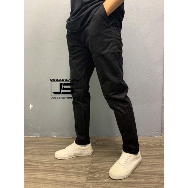 QUẦN JS KAKI ỐNG SUÔNG VẢI CO GIÃN