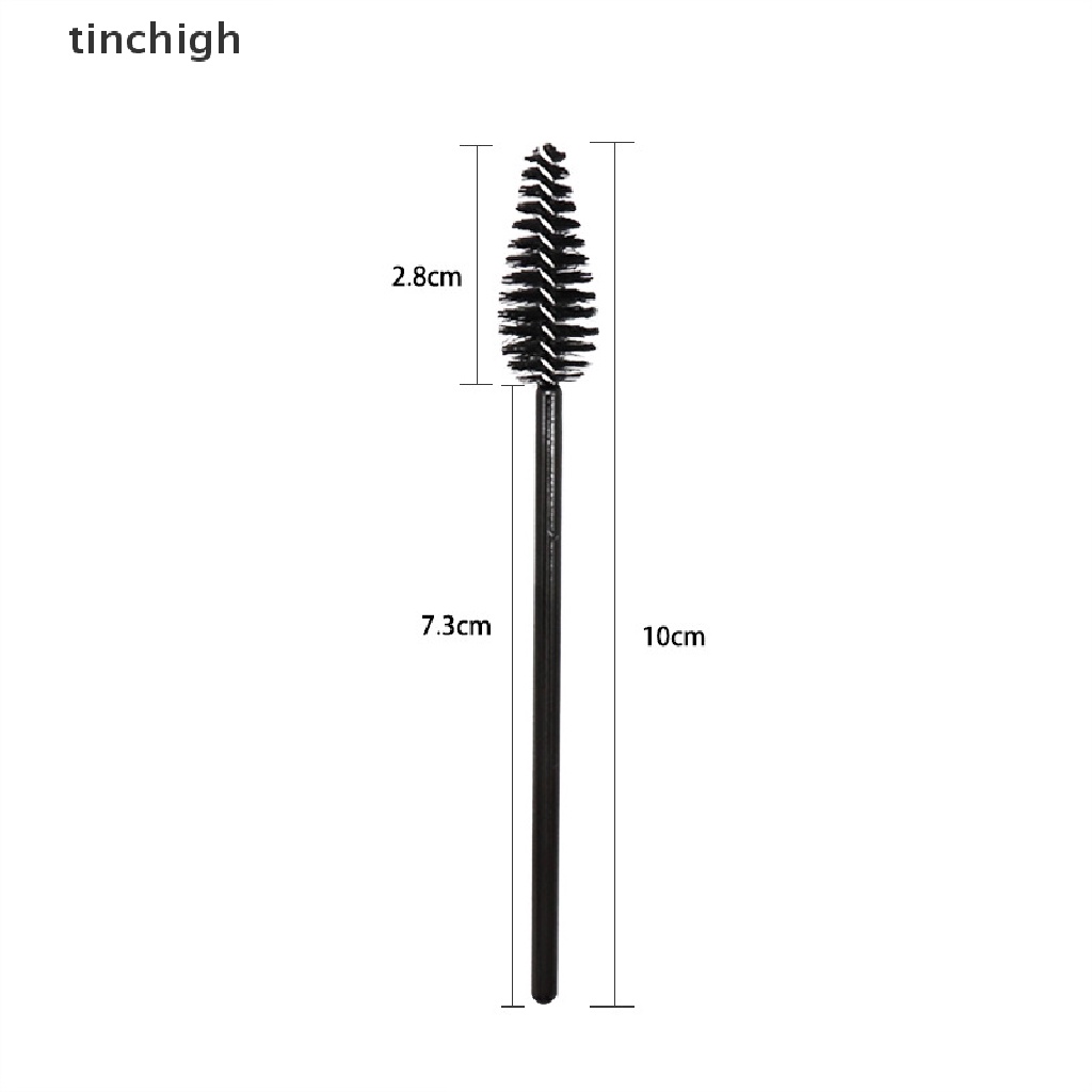 Bộ 25 Cọ Mascara Trang Điểm Lông Mi Bằng Silicone Sử Dụng Một Lần