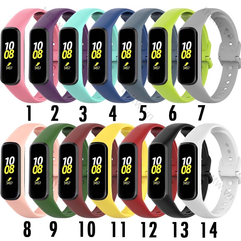 Dây đeo silicon mềm cho đồng hồ thông minh Samsung Galaxy Fit 2 Sm-R220