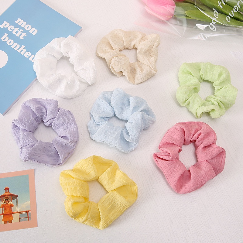 Dây cột tóc vải xinh xắn