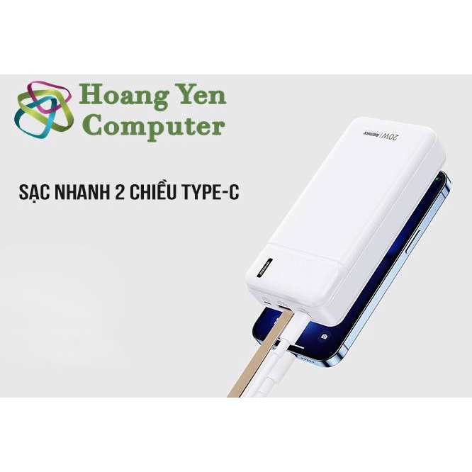 Sạc Dự Phòng Remax RPP-289 30000Mah (Sạc Nhanh QC3.0 18W, PD 20W) - BH 1 Năm - Hoàng Yến Computer