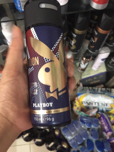 Xịt Khử Mùi Toàn Thân Dành Cho Nam Playboy 24h