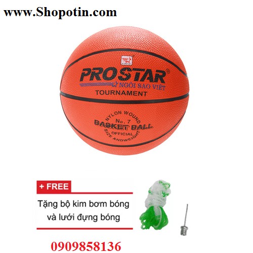 QUẢ BÓNG RỔ SỐ 6, BONG RO SIZE 6 PRO tặng kèm túi đựng và kim bơm