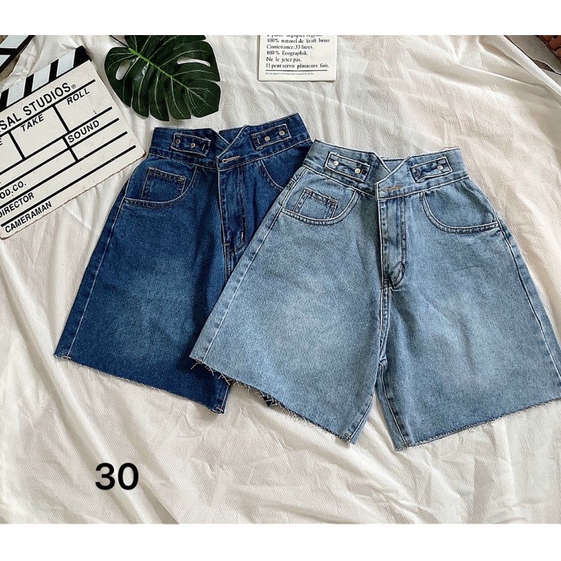 Quần ngố jean nữ size đại lưng kiểu từ 40kg đến 75kg hàng VNXK MS30 thời trang bigsize 2KJean