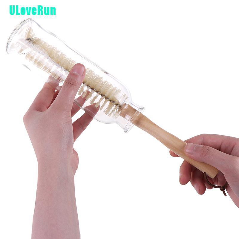 Cọ Rửa Ly Cán Dài Bằng Gỗ Phong Cách Nhật Bản