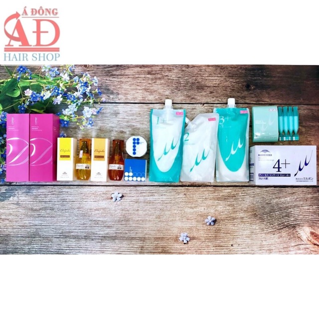 [Chính hãng] [Siêu rẻ] Kem dưỡng suôn mượt tóc tại nhà Milbon Deesse's vĩ 4 ống | BigBuy360 - bigbuy360.vn