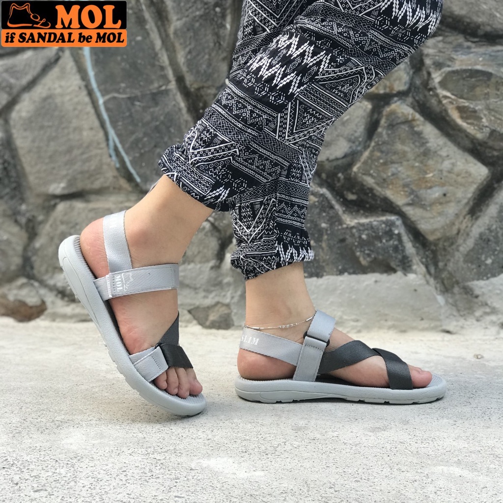 [Mua Kèm Áo Thun 0Đ] Sandal nam Nữ Quai Dù Dây Chéo